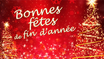 Bonnes fêtes de fin d'année !