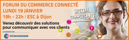 Logo forum commerce connecté Dijon