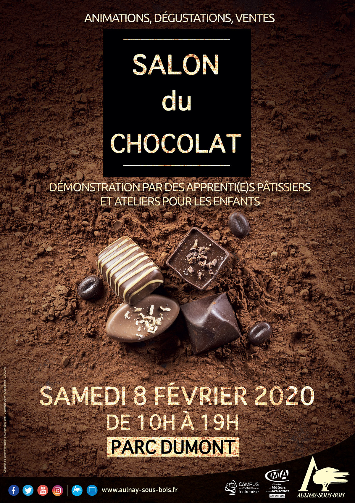 AFFICHEA3SALONCHOCOLAT2020.indd CentreVille en Mouvement